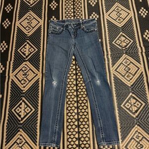 Miss me jeans size 28 inseam 32 distressed look